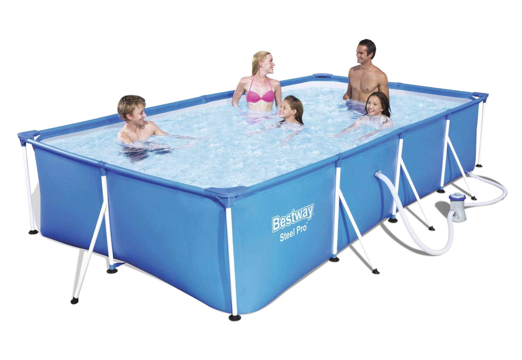 Bestway Zwembad Steel Pro Set Rechthoek 400