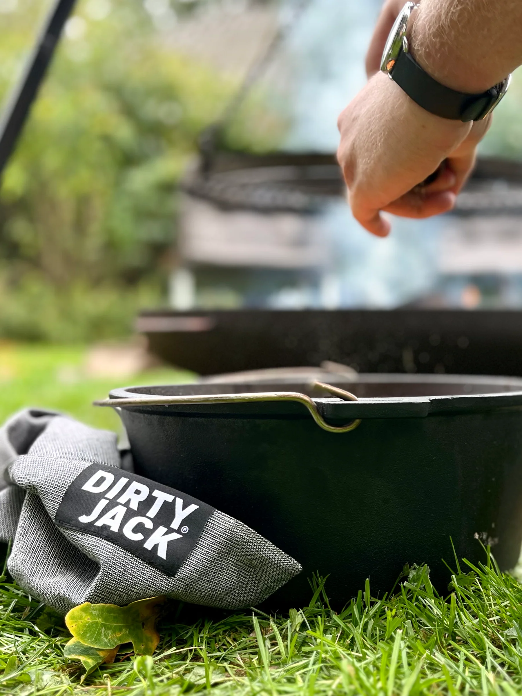 Dirty Jack Kookdoek Charcoal - Black Label
