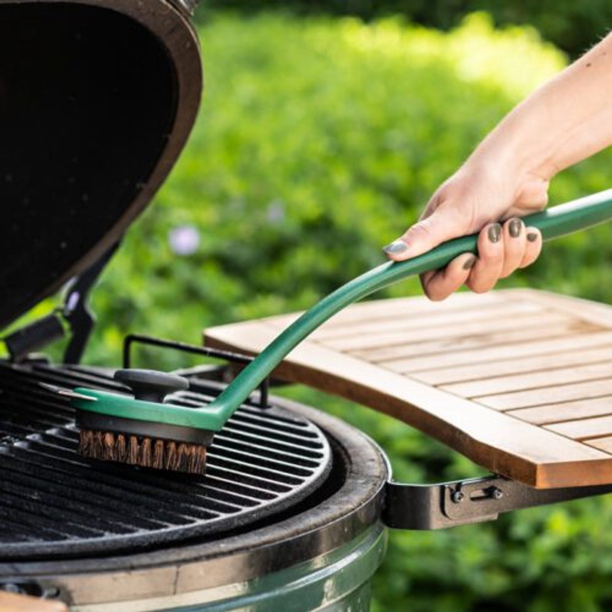 Big Green Egg Replacement Head Grid Scrubber Palmyra 2 stuks