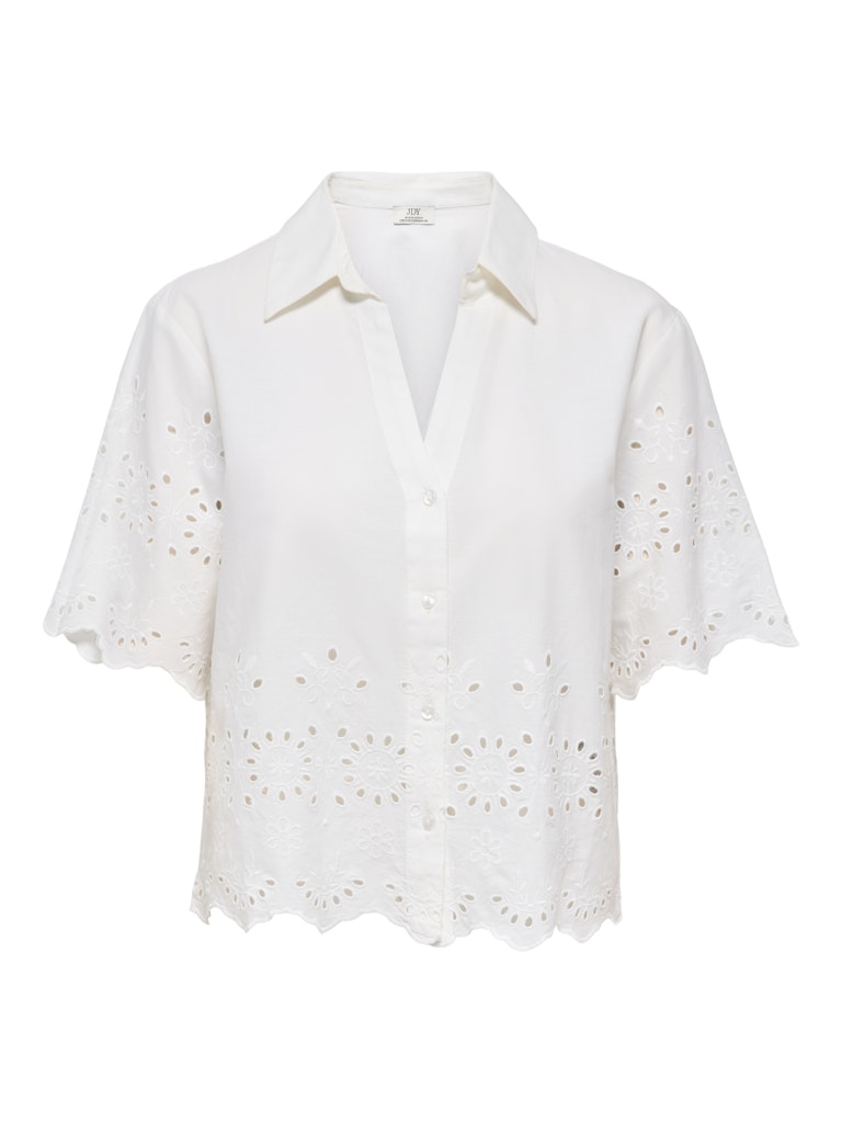 Jacqueline de Yong Marina 2/4 Embroidery Shirt Dames