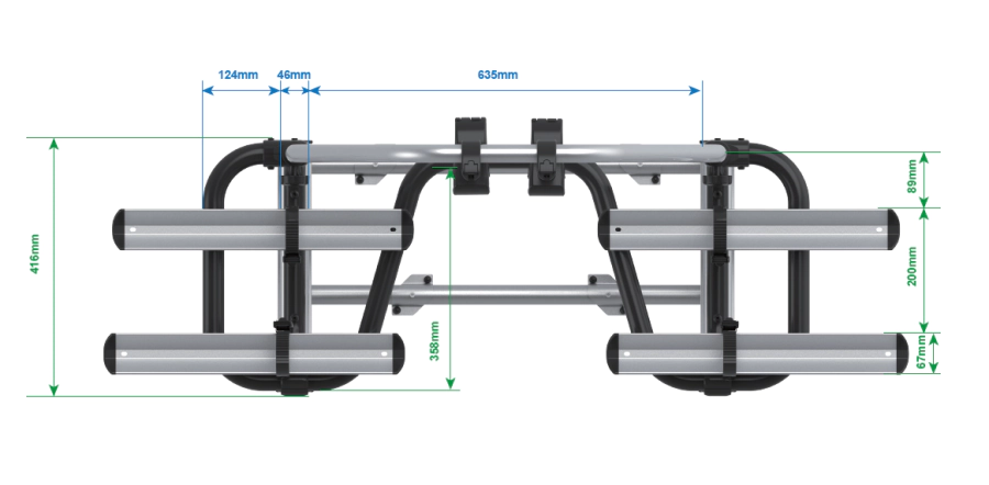 Enduro BS260 Fietsendrager Dissel