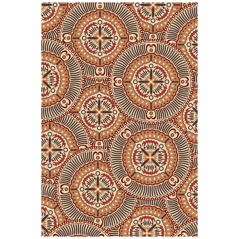 Blommie's Lifestyle Buitenkleed Bruin/Camel/Ivoor 180X270 Cm