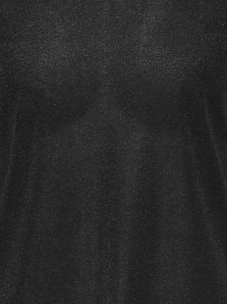Only Carmakoma Silvery S/S V Neck Lurex Top Dames