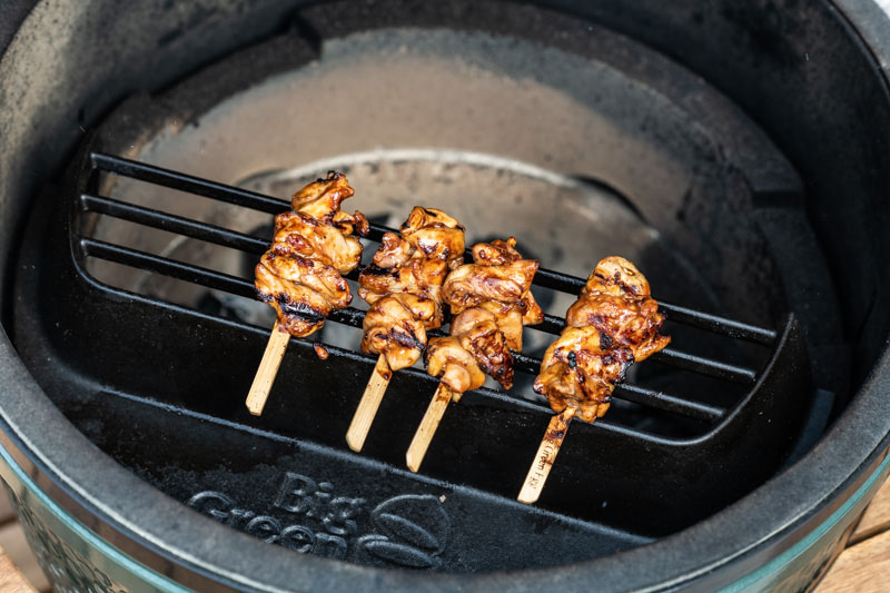 Big Green Egg Cast Iron Satay Grill