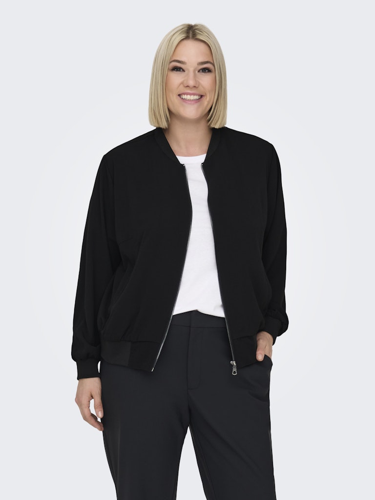 Only Carmakoma Lux L/S Bomber Jacket Dames