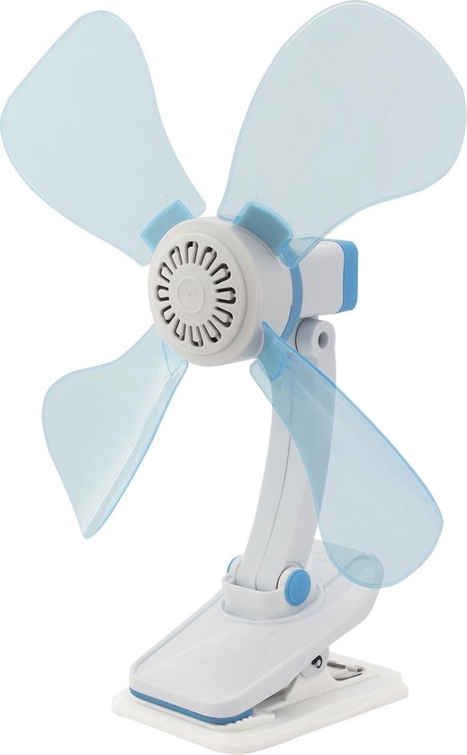 Eurotrail Tafelventilator Opvouwbaar 12V - Blue White