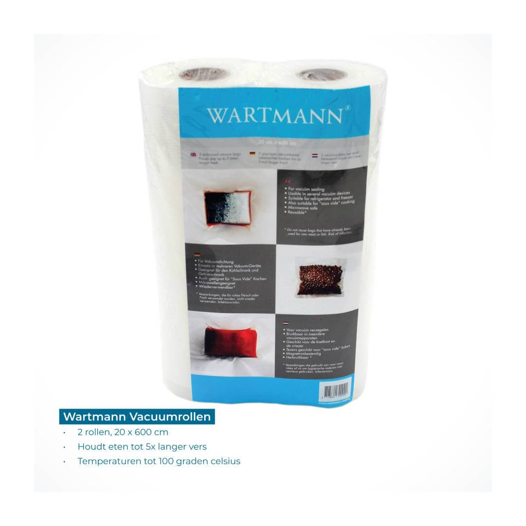 Wartmann Vacuumrollen Normaal 20 x 600 Cm 2 Rollen