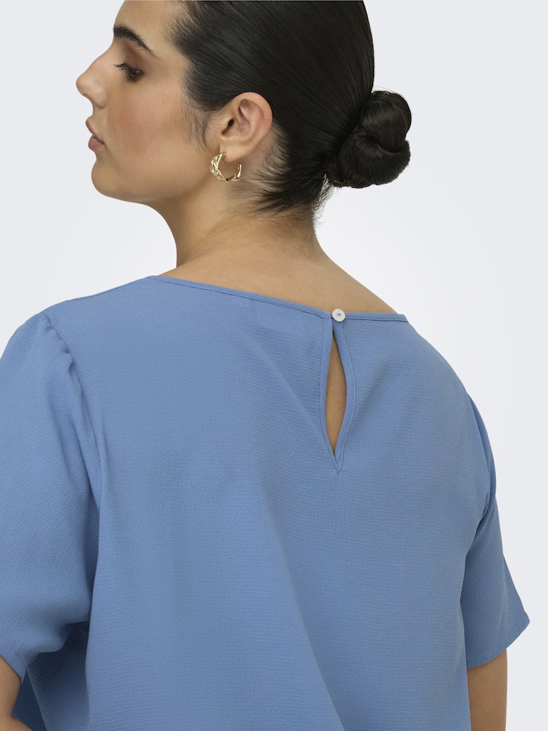 Only Carmakoma Vica S/S Top Wvn Dames