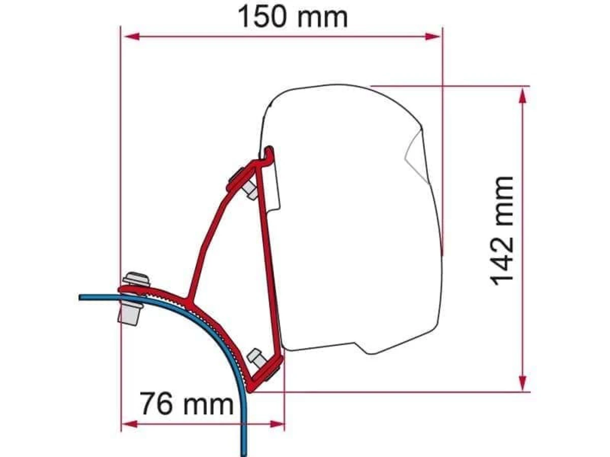 Fiamma Kit F45 Vw T5/T6 Lift Roof - Db