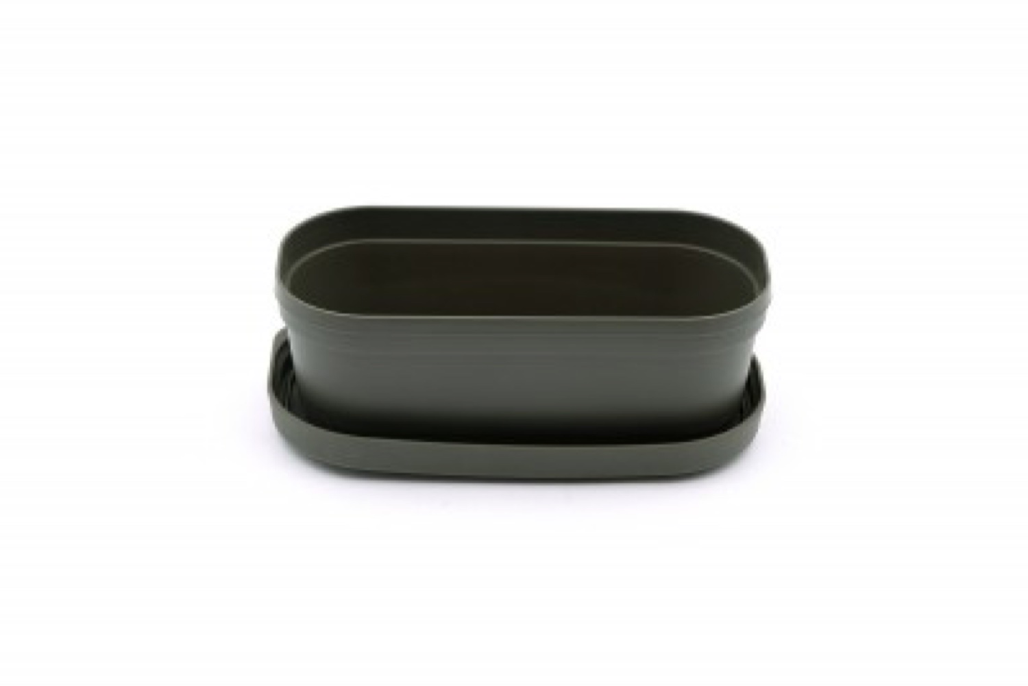 Guru Solid Lid 1 Pint Grey
