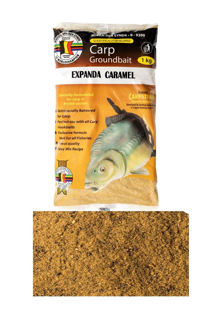 Van Den Eynde Carp Master Groundbait Expanda Caramel