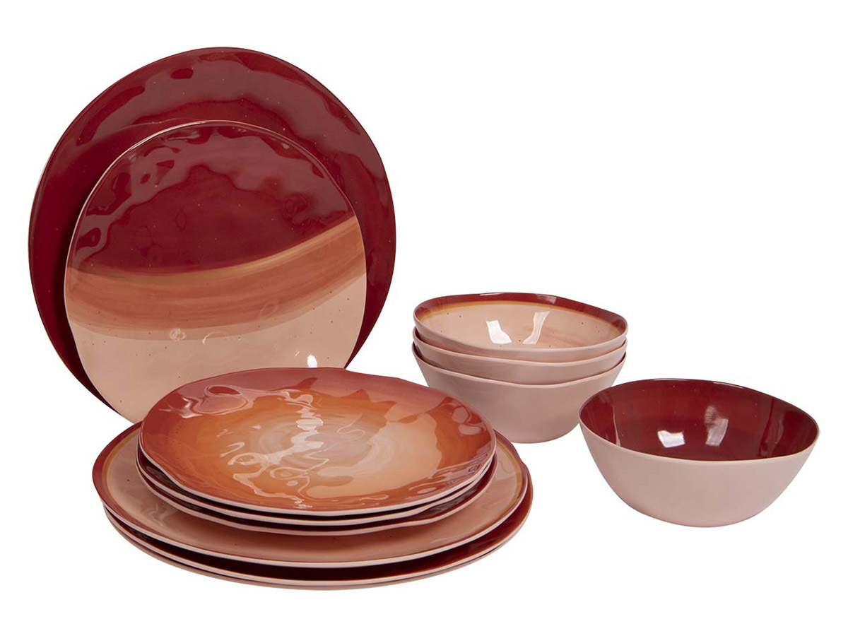 Bo-Camp Servies Halo 12Dlg Terra