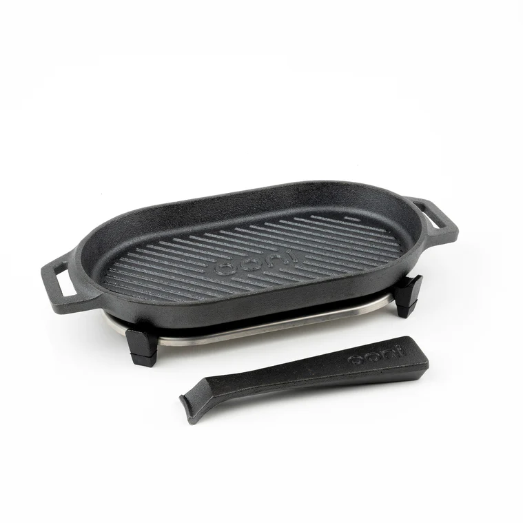 Ooni Grillpan Grizzler 22X12,5Cm M.Serveerplank