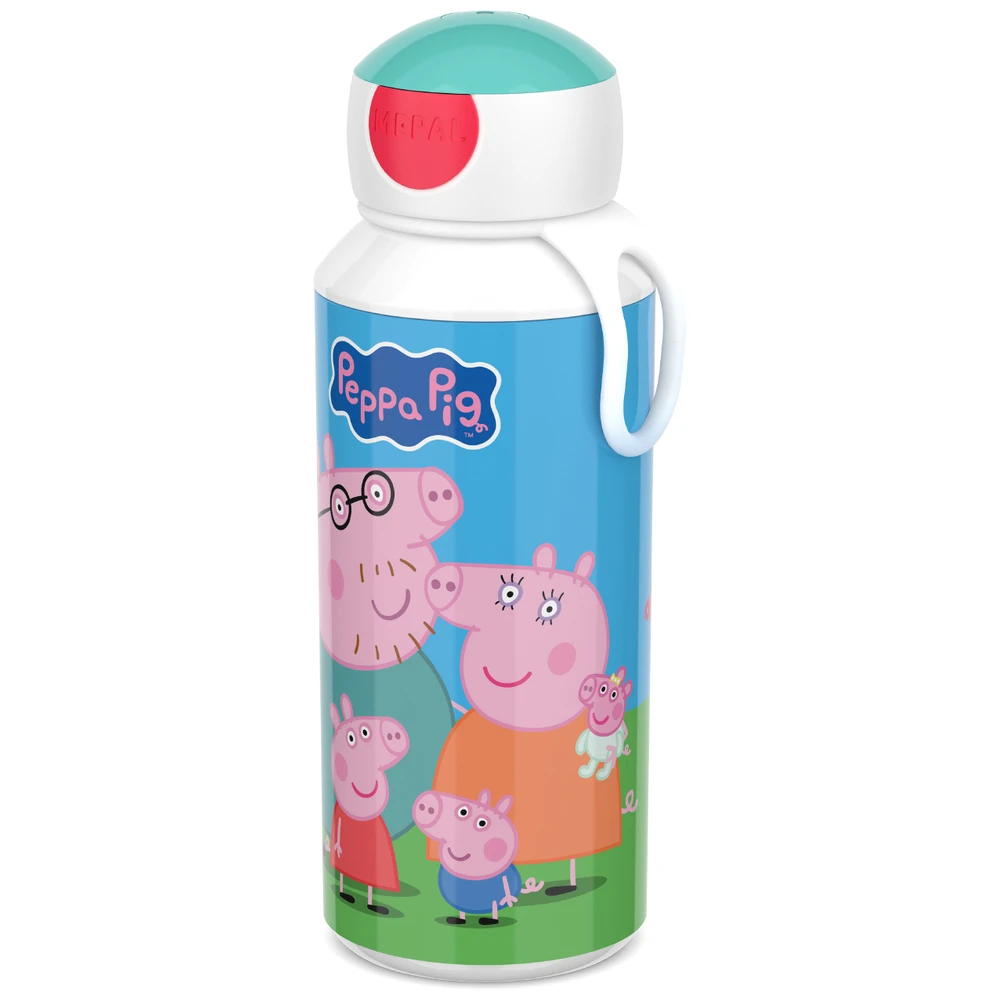 Mepal Drinkfles Pop-Up Campus 400 Ml - Peppa Pig