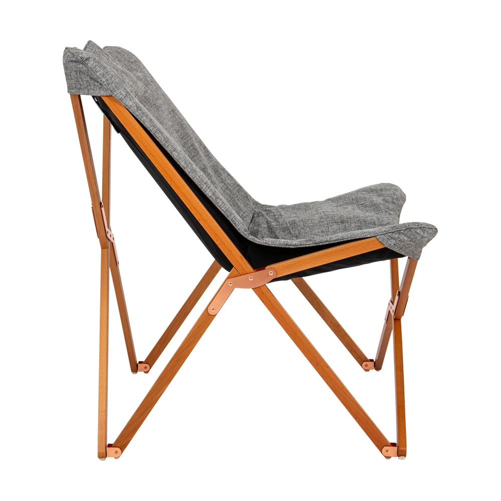 Bo-Camp Relaxstoel Bloomsbury L Grijs