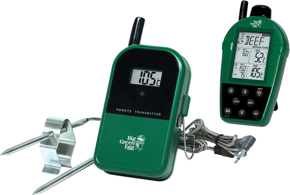 Big Green Egg Dual Probe Draadloze Thermometer