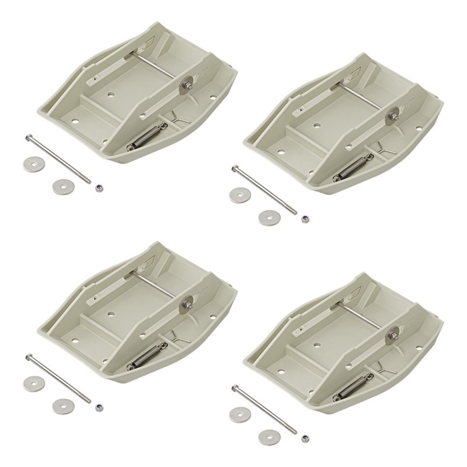ProPlus Stabilisatievoeten Met Veer 4 St ProPlus Stabilisatievoeten Met Veer 4 St