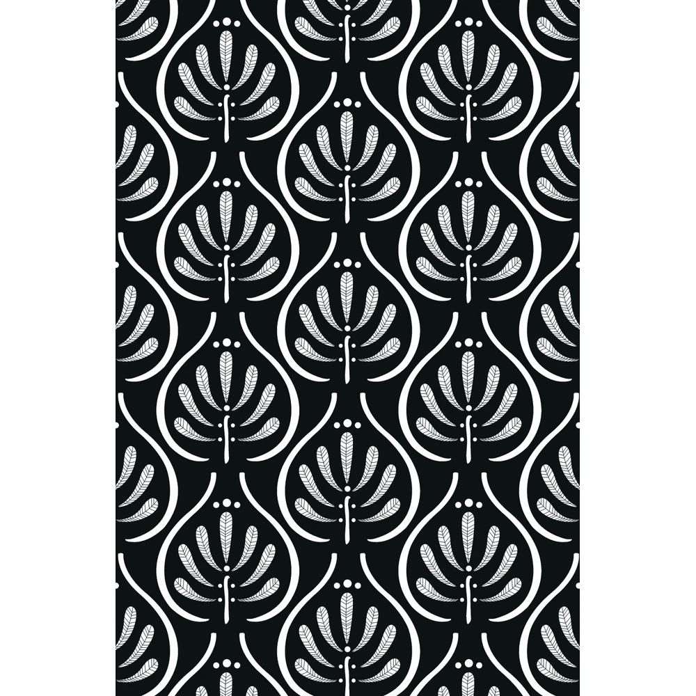 Blommie's Lifestyle Buitenkleed 180x270cm Zwart/Wit