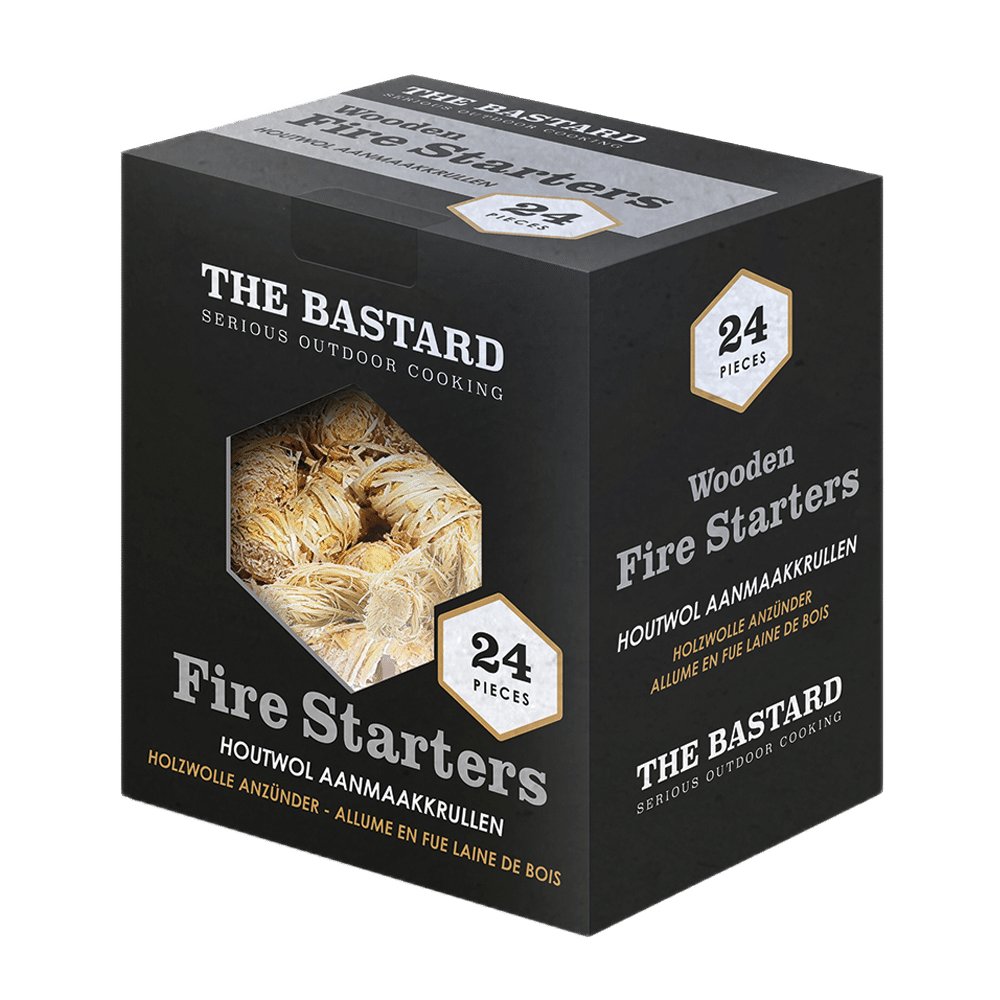 The Bastard Wooden Fire Starters 24 stuks
