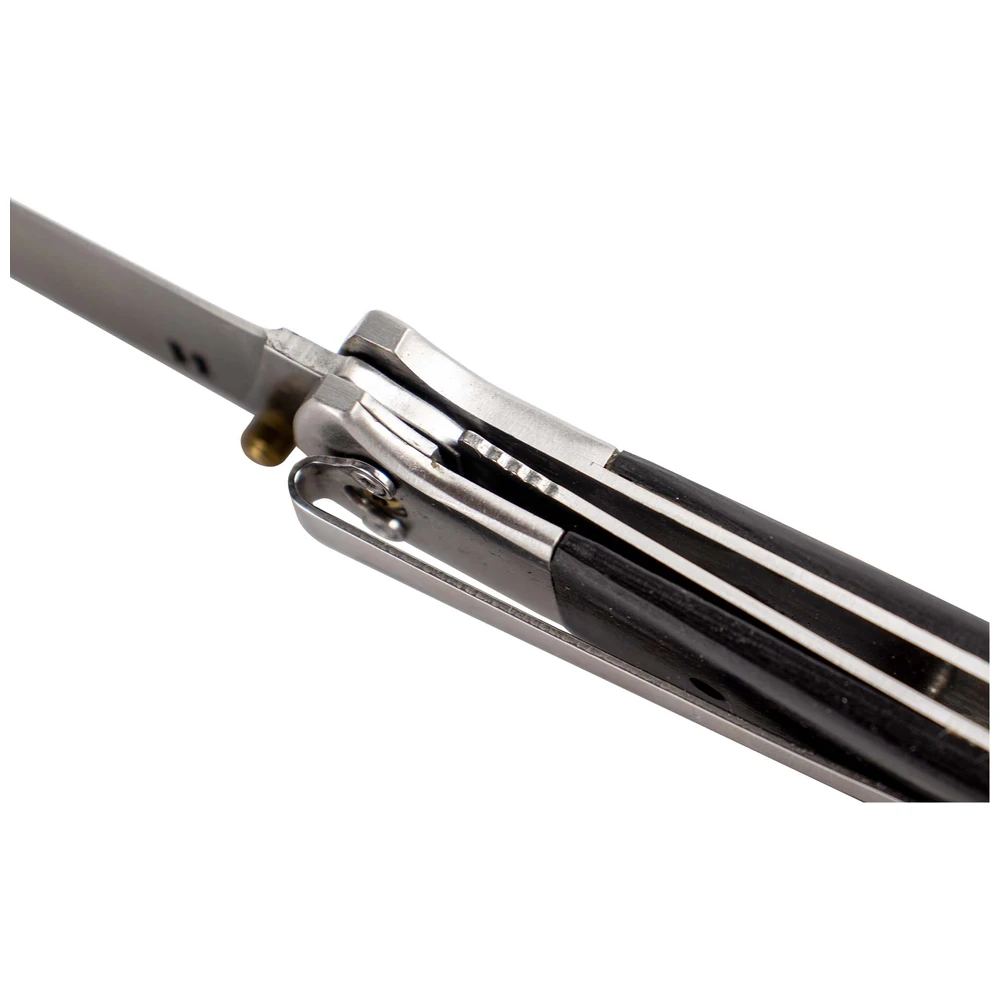 Homey's Zakmes Abel - Rvs/Pakkahout - 20Cm