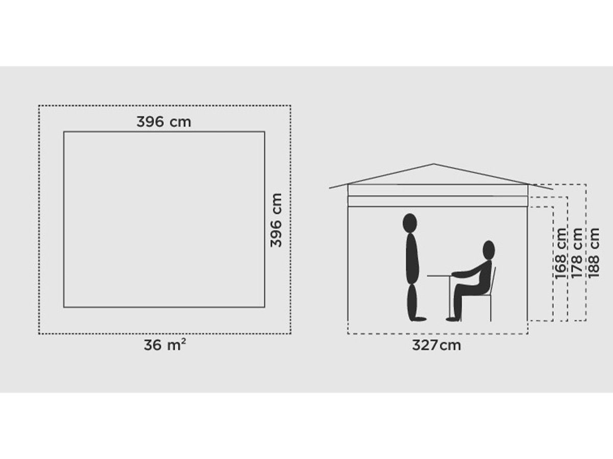 Coleman Fastpitch Onepush Shelter L