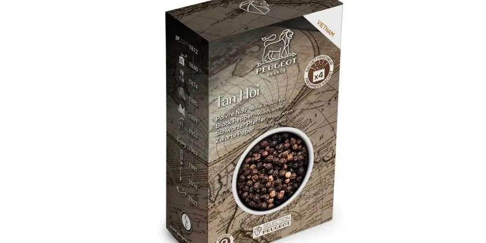 Peugeot Peper Tan Hoi Zwart 7 x 20 Gram