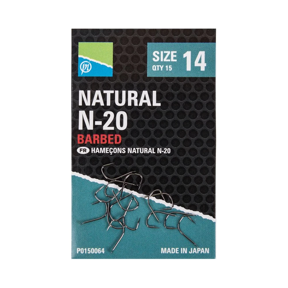 Preston Natural N-20 Barbed Size 18