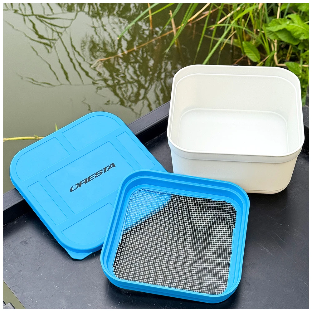 Cresta Bait Tub 1600Ml + Metal Riddle