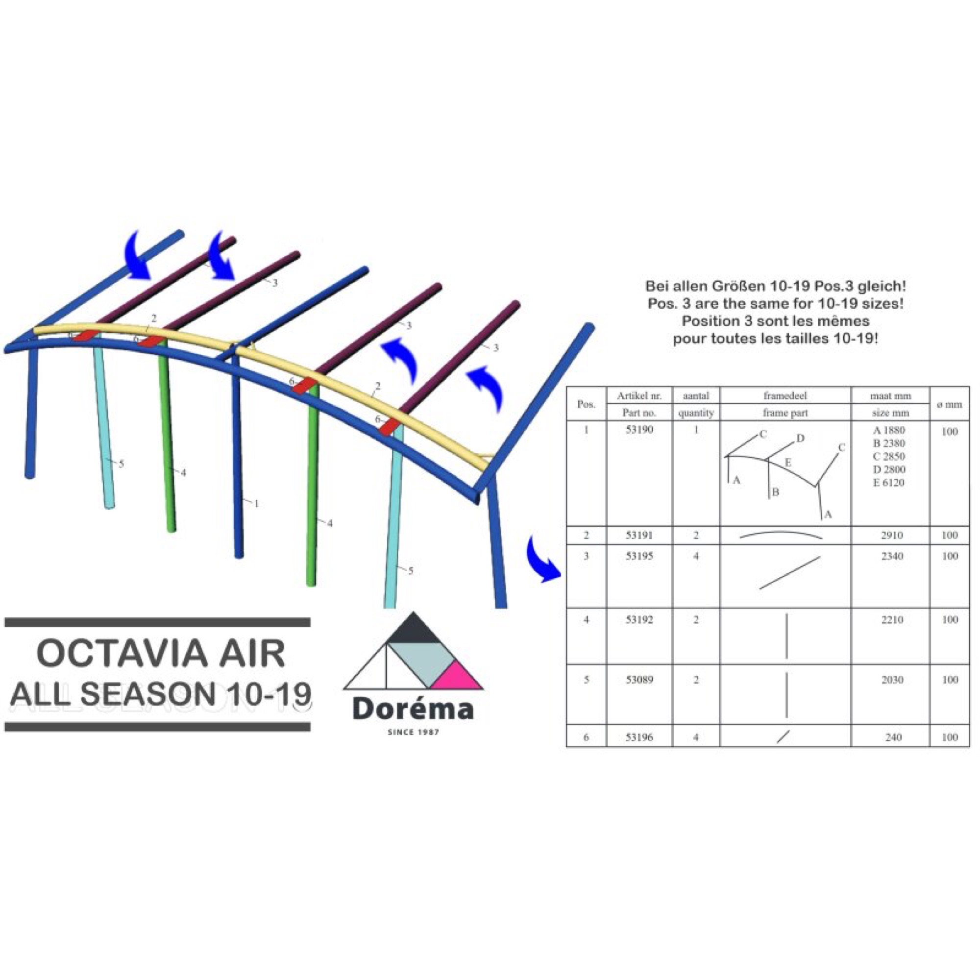 Dorema Air Tube Octavia Air Nr. 3