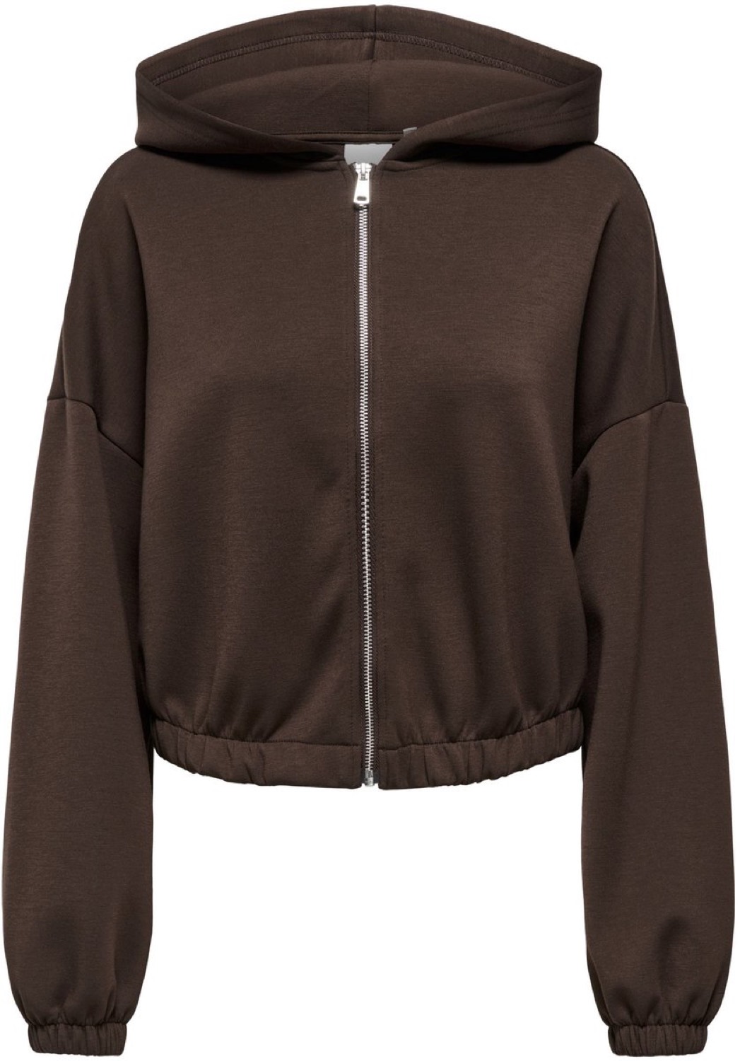 Only Carmakoma Scarlett LS Elastic Zip Hood Swt Dames