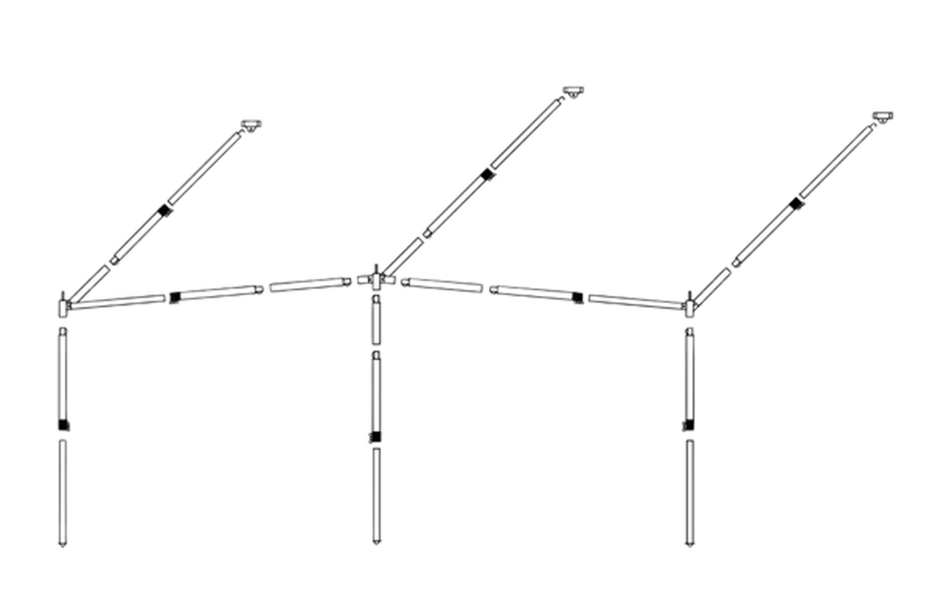Dorema Luifelframe Staal 22MM 03-09