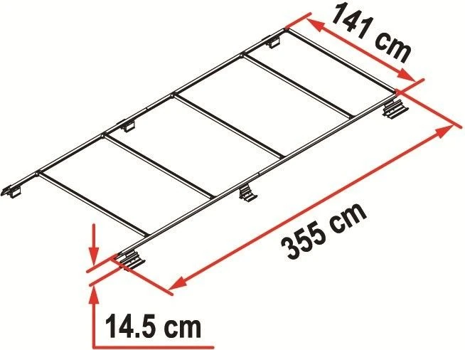 Fiamma Roof Rail Ducato