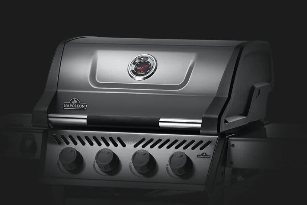 Napoleon Gasbarbecue Freestyle 425 4 M. Sizzle Zone Zijbr Graphite