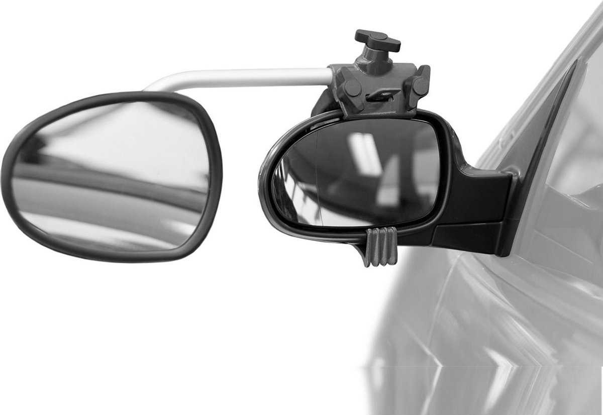 Repusel Spiegelset Alufor Alu Arm Kort Bol Glas