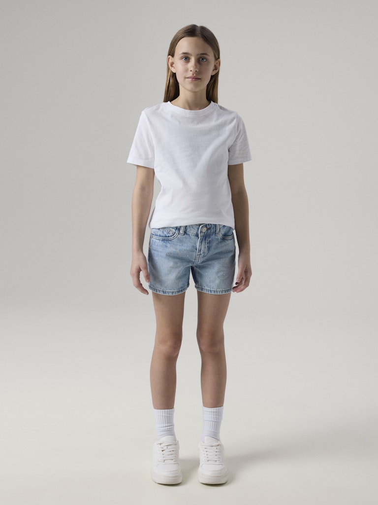 Name IT Kids Rose Reg Dnm Shorts