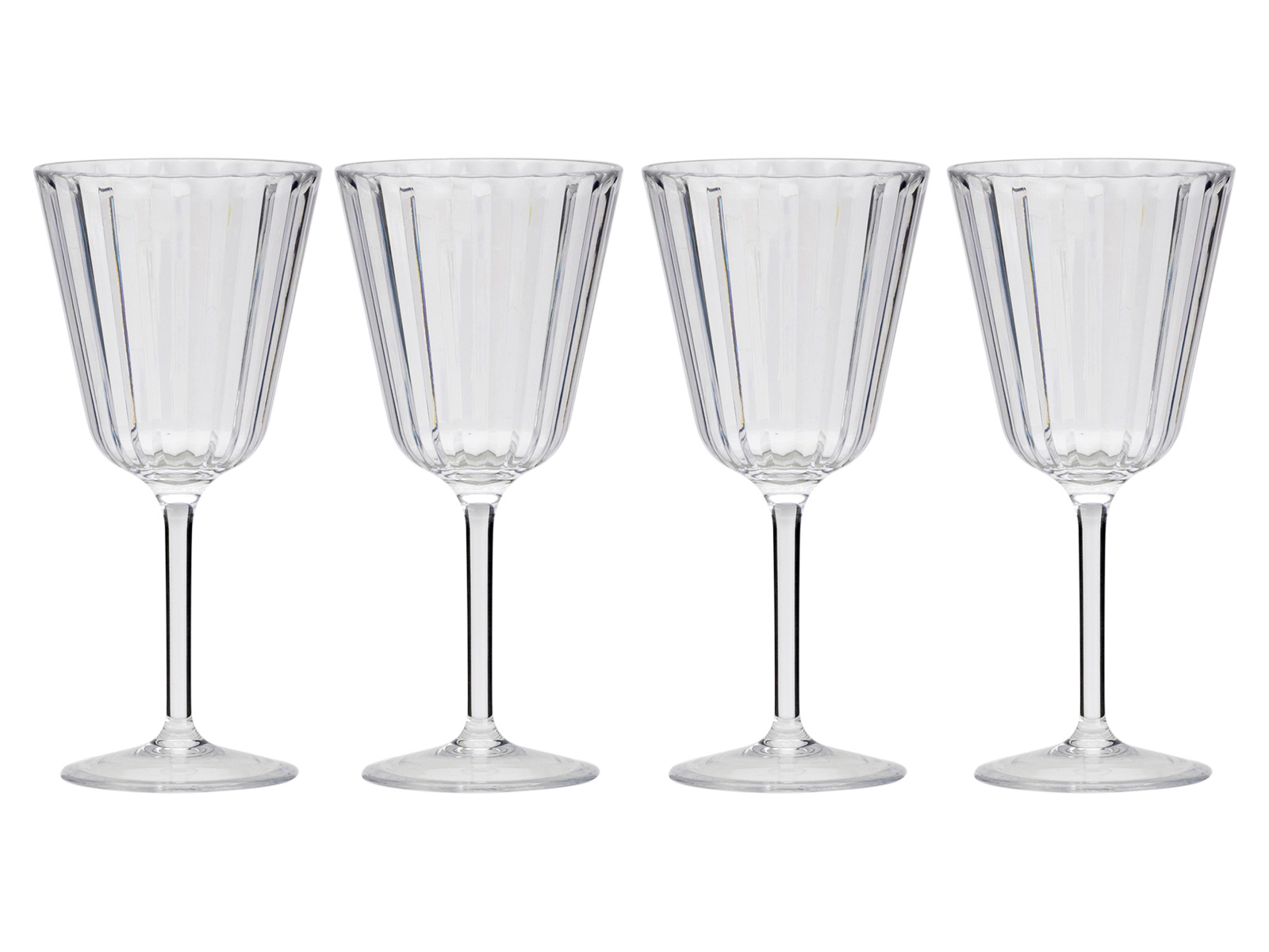 Flamefield Wijnglas Crystal Line 4St 220Ml