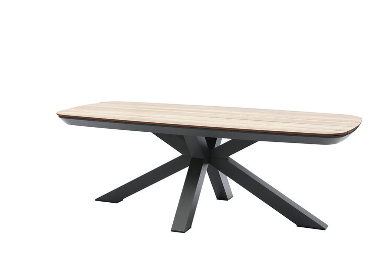 Bradford Tafel Hpl Houtlook 220 cm