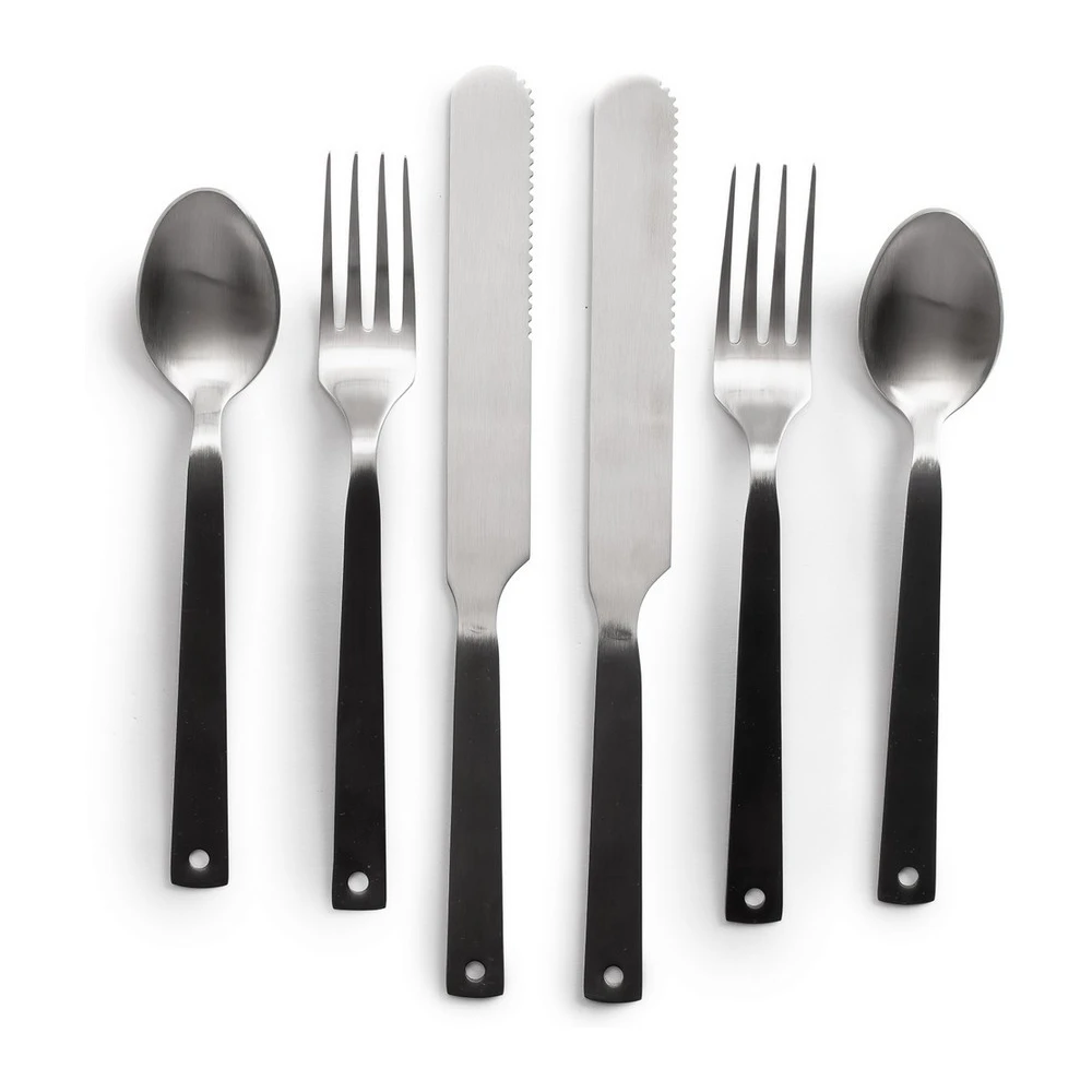 Barebones Flatware - Polished - 6 Pieces
