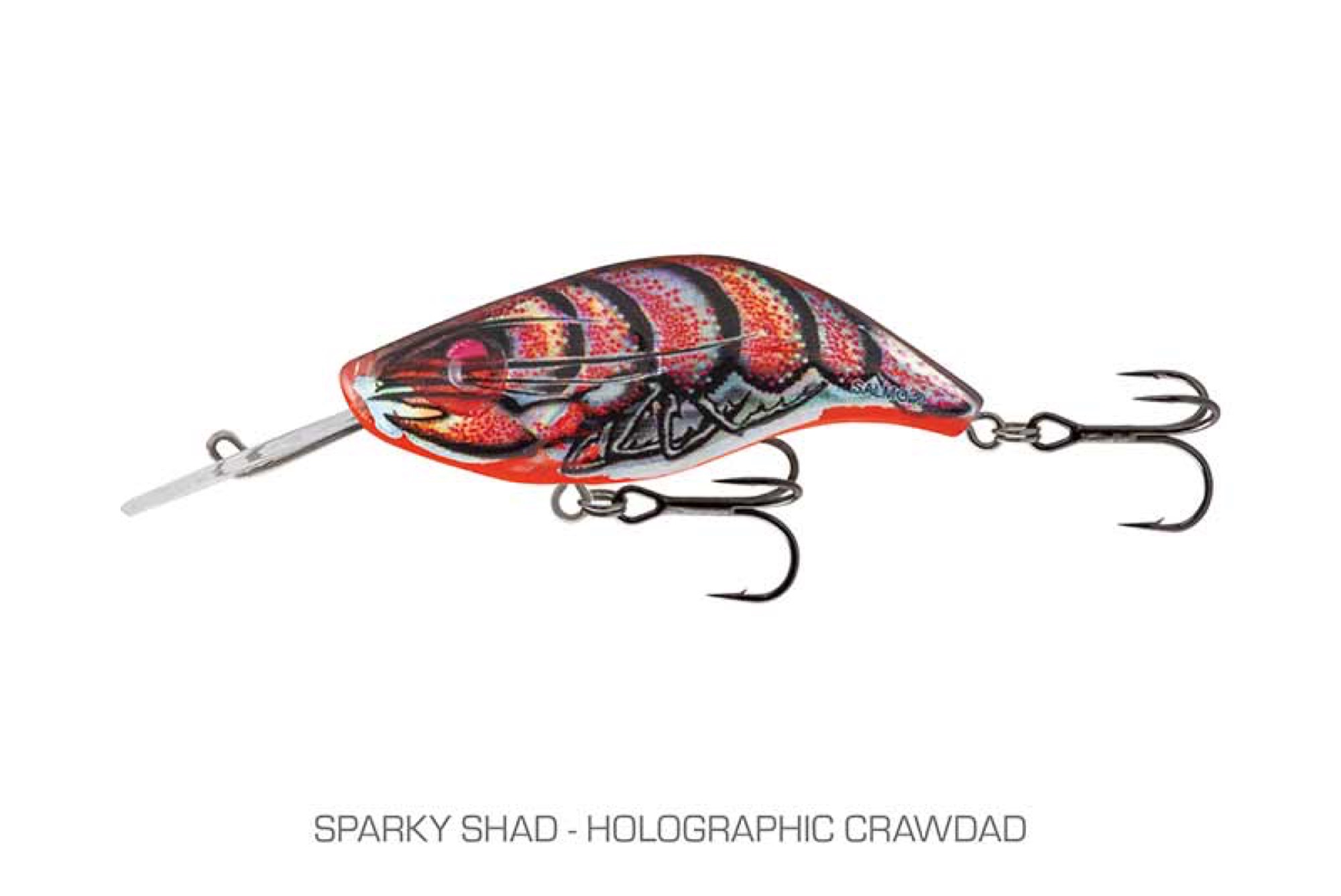 Salmo Sparky Shad Flo 4Cm Holographic Crawdad