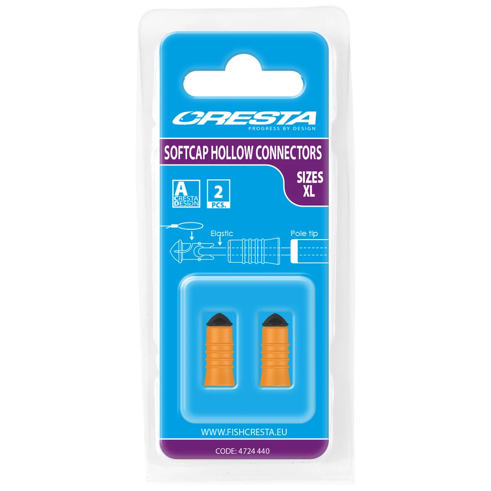 Cresta Softcap Hollow Connectors M Green