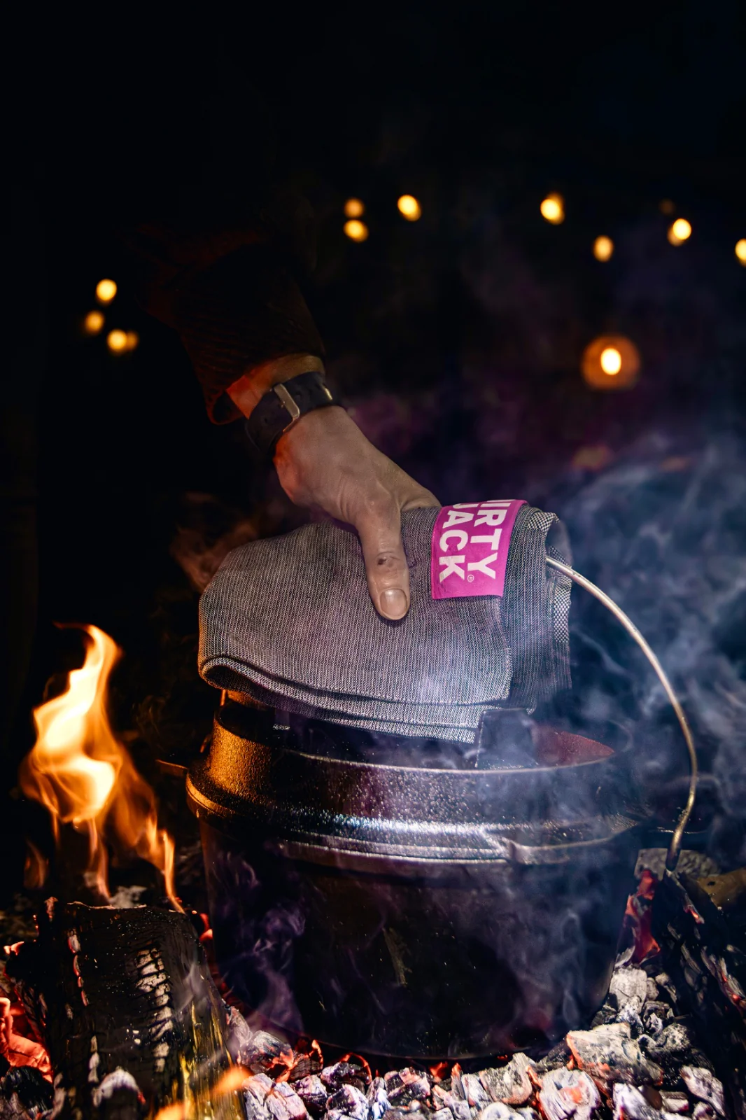 Dirty Jack Kookdoek Charcoal - Pink Label