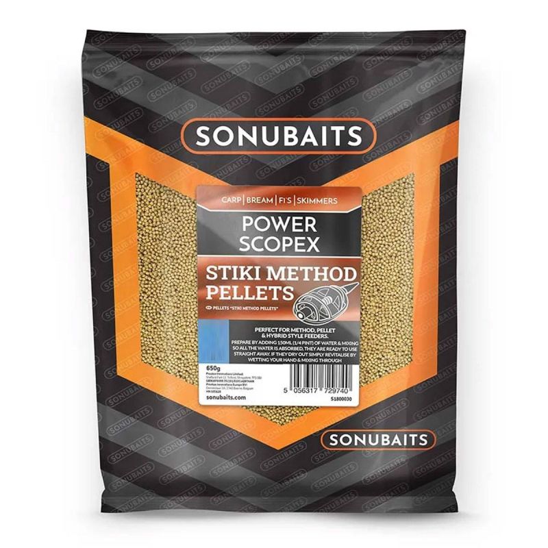 Sonubaits Stiki Method Pellets Power Scopex 4MM