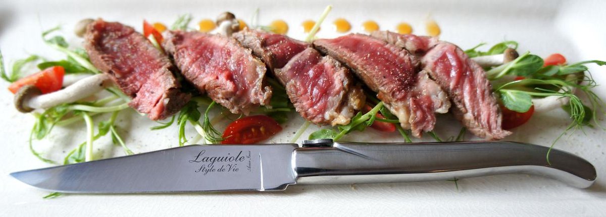 Luxury Line Steakmessen Rvs