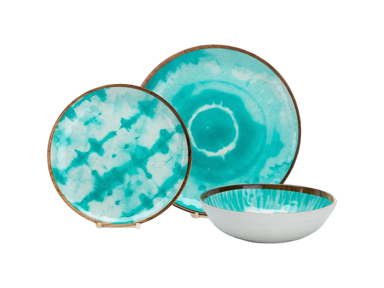 Flamefield Boho Dream 12-Delige Anti-Slip Servies Set