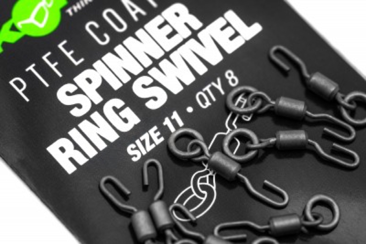 Korda Ptfe Spinner Ring Swivels Xx Size 11