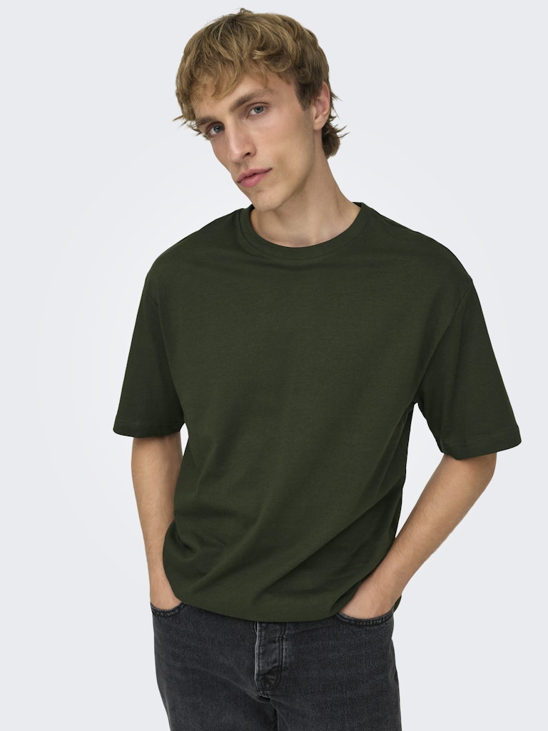 Only & Sons Fred Rlx SS Tee Heren