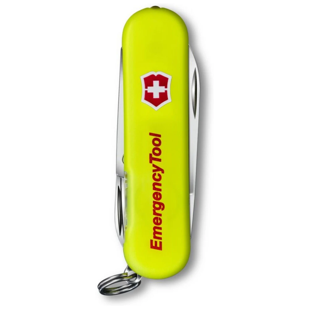Victorinox Zakmes Signature Emergency Tool, 8 Functies, Fluo Geel