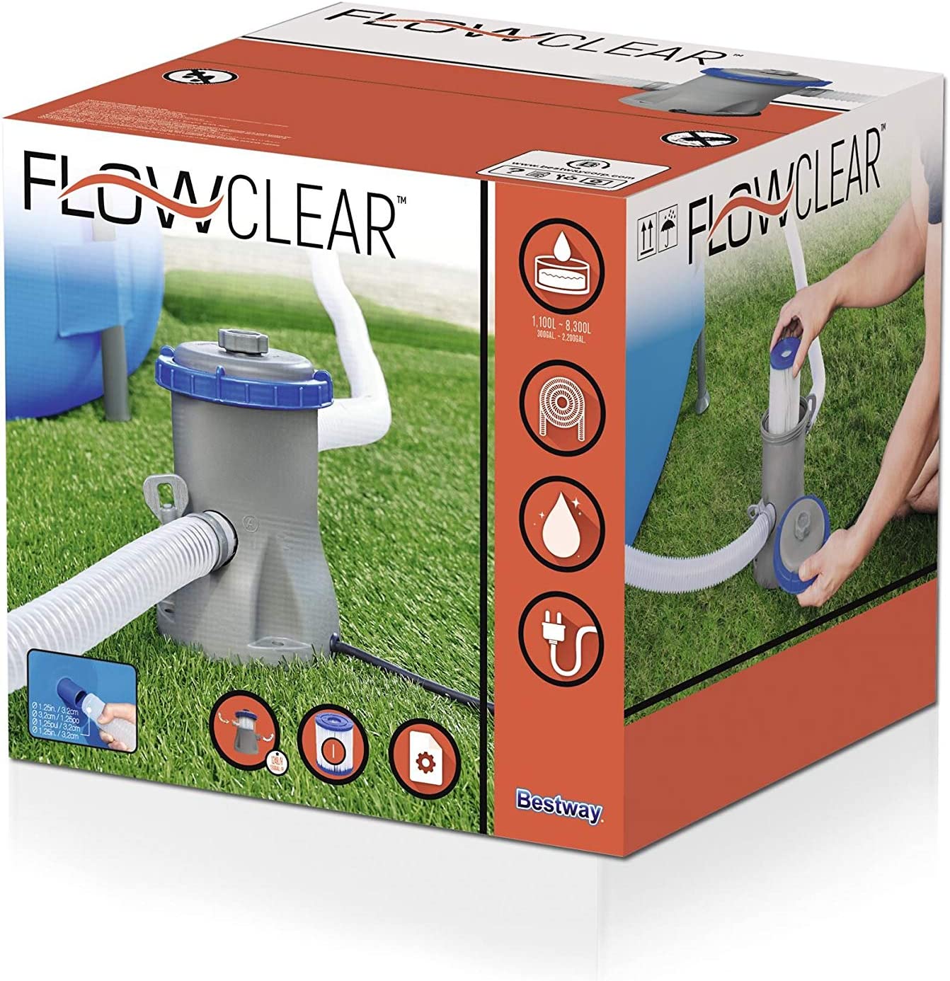 Bestway Flowclear Cartridge Filterpomp
