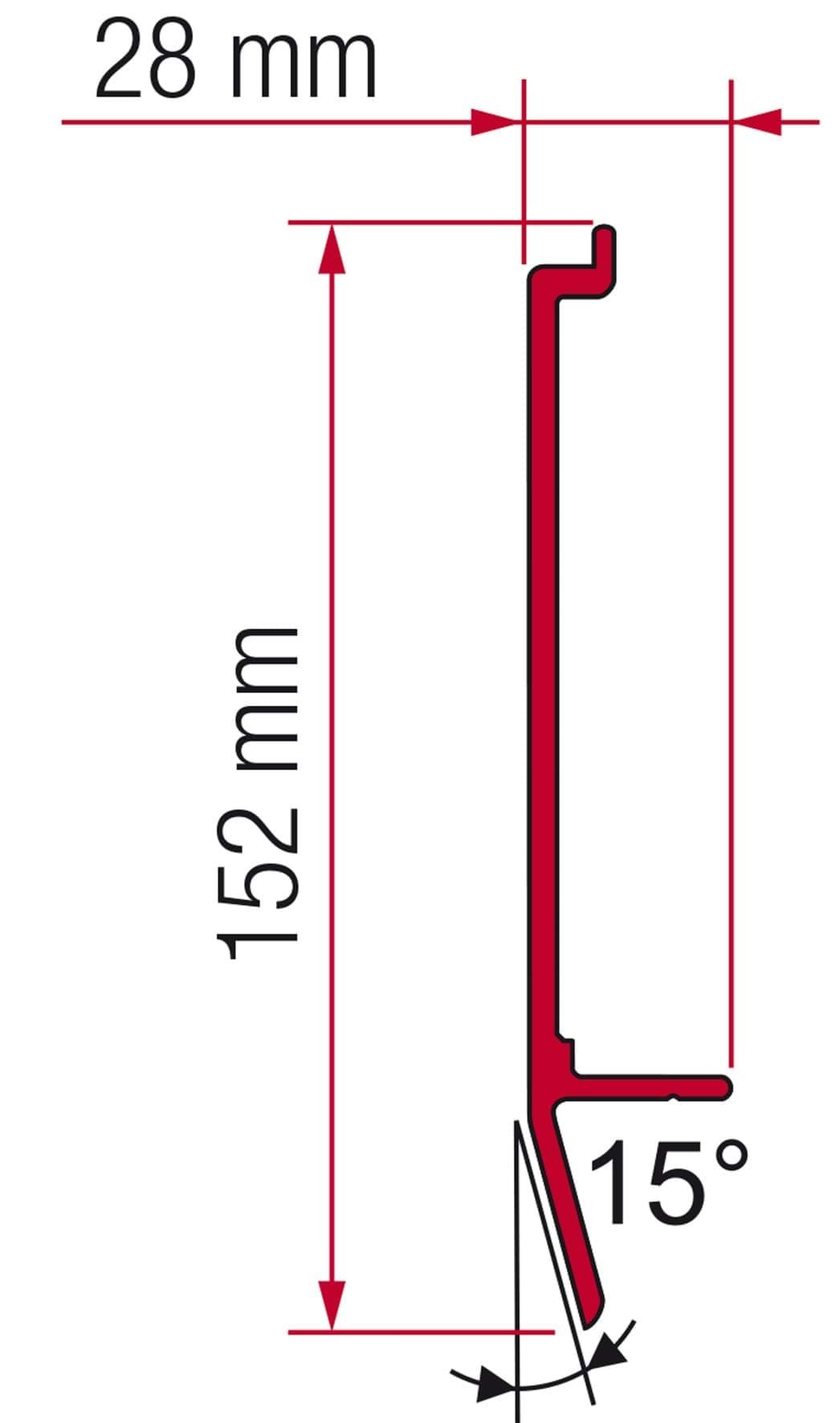 Fiamma Adapter U Per Stuk