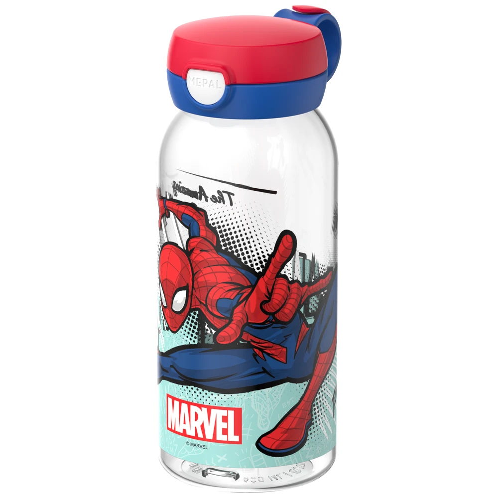 Mepal Drinkfles Met Flipdop Campus 600 Ml - Spiderman